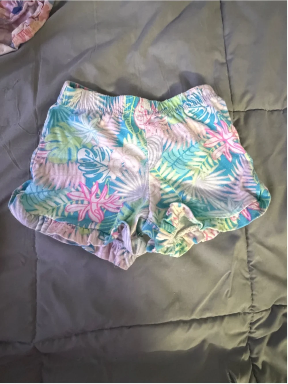 18M Baby Girls Shorts Lot of 5 Carter's Cat & Jack Circo Bench Kids Summer